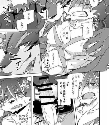[Natsuiro Laika (Ginnosuke)] Crescent Storm – Sengoku Puzzle!! Animal Daigassen dj [JP] – Gay Manga sex 9