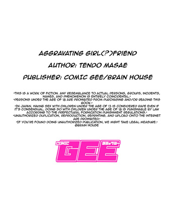 [Tendo Masae] Kojiraseteru Kanojo | Aggravating Girl(?)friend [Eng] – Gay Manga sex 31