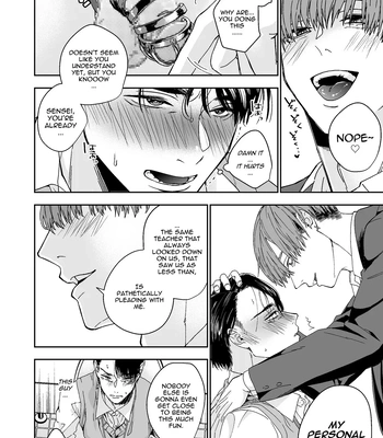 [Kamaboko Teishoku (Kyomu-chan)] No way a Playboy Teacher like me could get Sexually Disciplined and Femcorrupted by my Student! [Eng] – Gay Manga sex 28