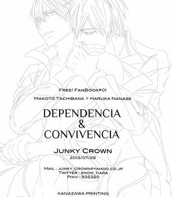 [Junky Crown] Dependence & Coexistence – Free! dj [Español] – Gay Manga sex 17