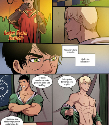[Phausto] Locker Room Business – Harry Potter dj [Esp] – Gay Manga thumbnail 001