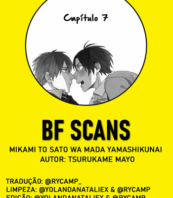 [Tsurukame Mayo] Mikami to Sato wa Mada Yamashikunai (update c.7) [Pt-Br] – Gay Manga sex 111