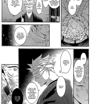 [Hitchcock (Rinjin)] The Story Before I Kill You – Jujutsu Kaisen dj [Eng] – Gay Manga sex 12