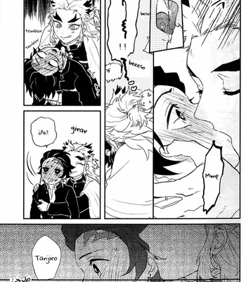 [AWAYOKUBA (Yukke)] Anmari xxx Sasenaide – Kimetsu no Yaiba dj [Esp] – Gay Manga sex 16