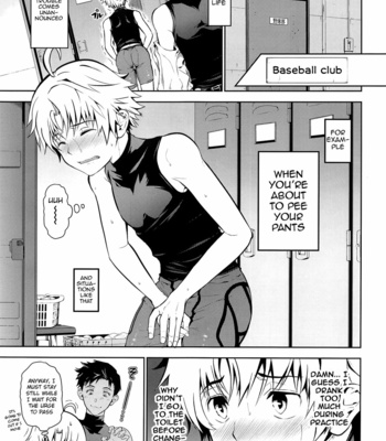 [TANTAN (Tannu)] Senpai Nanoni Omorashi Shitansuka [Eng] – Gay Manga sex 4
