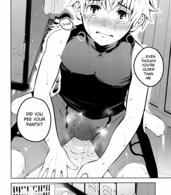 [TANTAN (Tannu)] Senpai Nanoni Omorashi Shitansuka [Eng] – Gay Manga sex 7