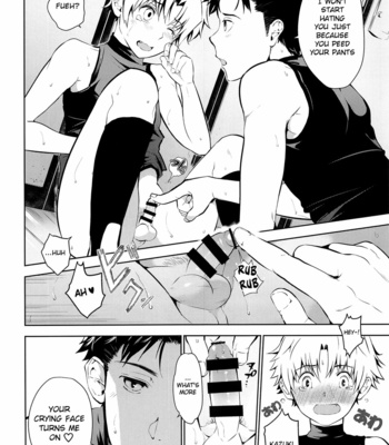 [TANTAN (Tannu)] Senpai Nanoni Omorashi Shitansuka [Eng] – Gay Manga sex 9