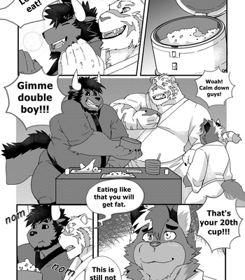 [LucusOLD] Happy Dinner With Big Guys [Eng] – Gay Manga sex 2