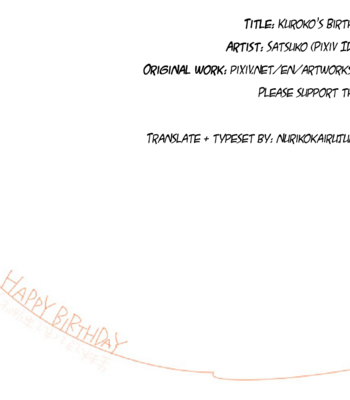 [Satsuko] Kuroko’s Birthday 2013 – Kuroko no Basket dj [Eng] – Gay Manga sex 44
