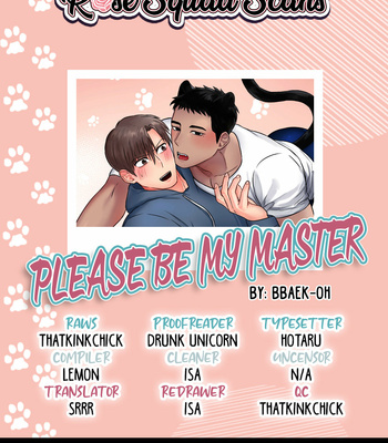 [Bbaek-Oh] Please Be My Master (update c.3) [Eng] – Gay Manga thumbnail 001