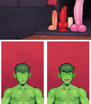 [KidDeathX] Beast Boy x Robin (Incomplete) – Gay Manga sex 13