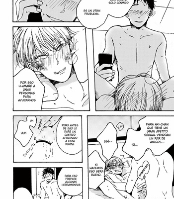 [Kabano Sakadachi] Aki-chan wa Suki de Mashou nan janai [Español] – Gay Manga sex 142