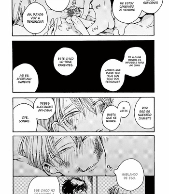 [Kabano Sakadachi] Aki-chan wa Suki de Mashou nan janai [Español] – Gay Manga sex 154