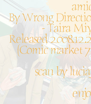 Gay Manga - [WRONG DIRECTION] Amica – Katekyo Hitman Reborn! dj [JP] – Gay Manga