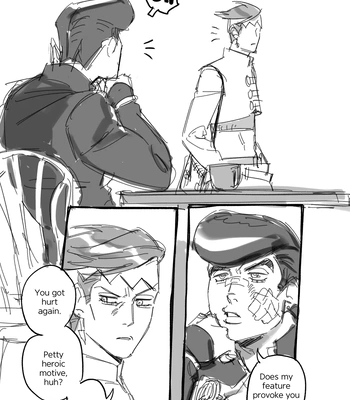 Gay Manga - [ENAGA] Dinnertime? – Jojo’s Bizarre Adventure DJ [Eng] – Gay Manga