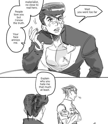 [ENAGA] Dinnertime? – Jojo’s Bizarre Adventure DJ [Eng] – Gay Manga sex 2