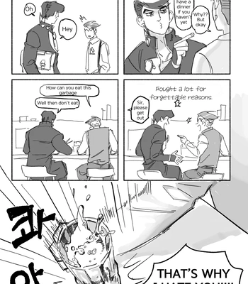 [ENAGA] Dinnertime? – Jojo’s Bizarre Adventure DJ [Eng] – Gay Manga sex 8