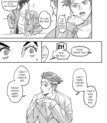 [ENAGA] Dinnertime? – Jojo’s Bizarre Adventure DJ [Eng] – Gay Manga sex 16