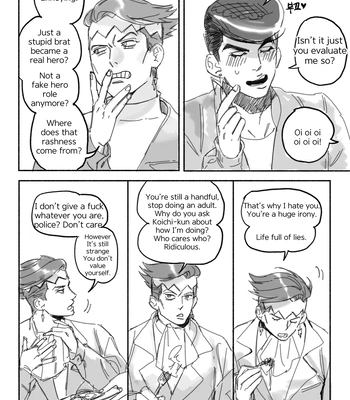 [ENAGA] Dinnertime? – Jojo’s Bizarre Adventure DJ [Eng] – Gay Manga sex 17