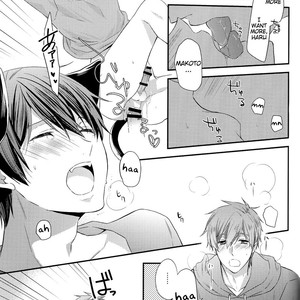 [Kyuukyuubako (Band Aid)] Kururu Kururu to Nodo ga Nari – Free! dj [Eng] – Gay Manga sex 18