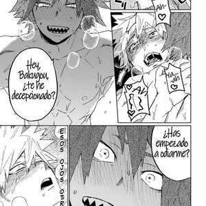 [SCO.LABO (Shoco)] Kimi no Gensou o Miteru – Boku no Hero Academia dj [ES] – Gay Manga sex 26