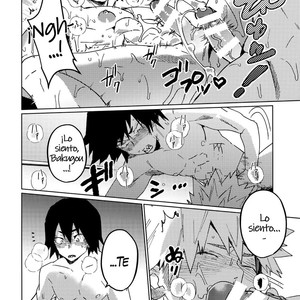 [SCO.LABO (Shoco)] Kimi no Gensou o Miteru – Boku no Hero Academia dj [ES] – Gay Manga sex 29