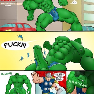 [Iceman Blue] The Incredible Hulk [Eng] – Gay Manga sex 2