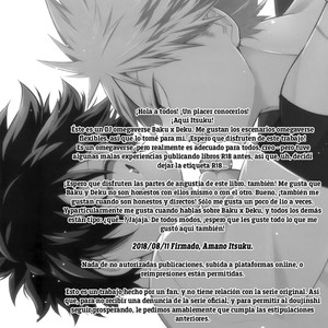 [I?BOX (Amano itsuku)] Kanraku Destiny – Boku no hero academia [ESP] – Gay Manga sex 5