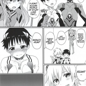 [Poron (Koneko Gumi) + Plico (Nicomarch)] Shinji-kun ga Futanari ni Nacchau-Hon – Neon Genesis Evangelion dj [Eng] – Gay Manga sex 3