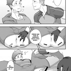 [PULIN Nabe (kakenari)] Haruyasumi no Homo [Portuguese] – Gay Manga sex 12