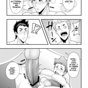 [PULIN Nabe (kakenari)] Haruyasumi no Homo [Portuguese] – Gay Manga sex 26