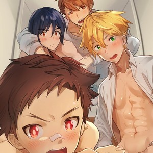 [Eichi Jijou (Takamiya)] E Muken 2 Danshi Yonin Warikan Ecchi [JP] – Gay Manga sex 2