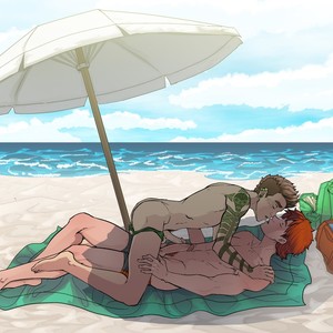 [Suiton00] A Day on the Beach – Gay Manga sex 12