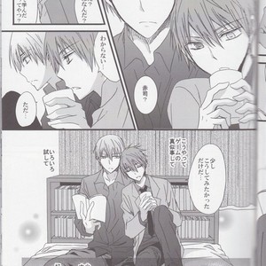 [Kiwami Kirabiki] Akashi Seijuro wa tashika ni Mayuzumi Chihiro ni koi o shite ita – Kuroko no Basuke dj [JP] – Gay Manga sex 17