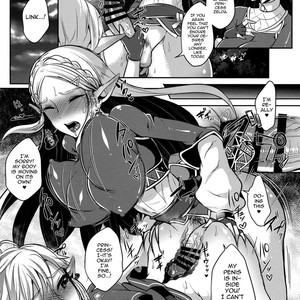 [Maltese (Runrun)] Yuuwaku no Akaitsuki to Futari no Himitsu – The Legend of Zelda dj [Eng] – Gay Manga sex 17