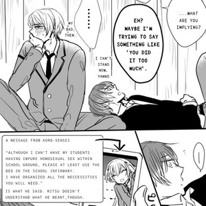 [Wowari] Ansatsu Kyoushitsu dj – GakuKaru Ga Eroi Koto Shiteru Dake [Eng] – Gay Manga sex 12