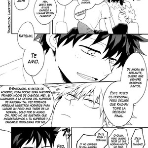 [Nakimushi Jack] Ohayoukara Oyasumimade – Boku no Hero Academia dj [Esp] – Gay Manga sex 41