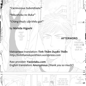 [NISHIDA Higashi] Nikushoku no Buka [Vietnamese] – Gay Manga sex 193