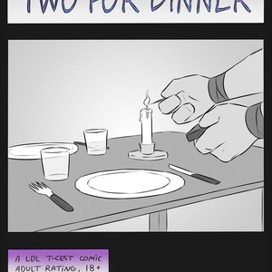 [MsObscure] Two For Dinner – TMNT dj [Eng] – Gay Manga thumbnail 001