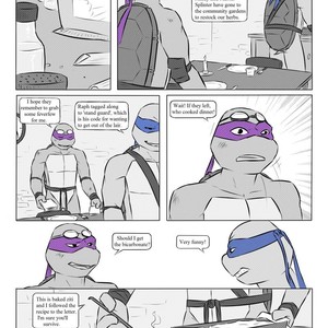 [MsObscure] Two For Dinner – TMNT dj [Eng] – Gay Manga sex 2