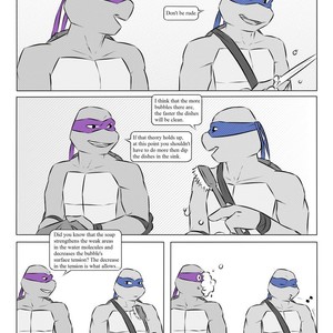 [MsObscure] Two For Dinner – TMNT dj [Eng] – Gay Manga sex 4