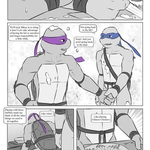 [MsObscure] Two For Dinner – TMNT dj [Eng] – Gay Manga sex 6
