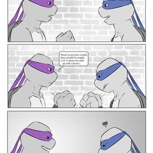 [MsObscure] Two For Dinner – TMNT dj [Eng] – Gay Manga sex 8