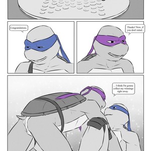 [MsObscure] Two For Dinner – TMNT dj [Eng] – Gay Manga sex 10