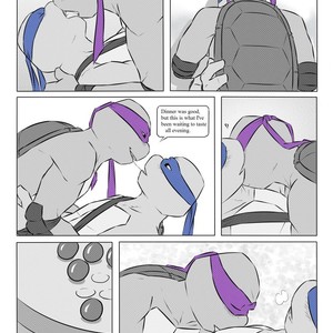[MsObscure] Two For Dinner – TMNT dj [Eng] – Gay Manga sex 11