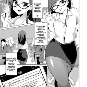 [DryR (Urakuso)] Dosukebe Josou Kyoushi [Portuguese] – Gay Manga sex 3