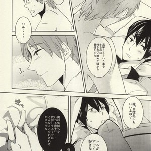 [Amagamu (Kurokoninja)] Free! dj – Makoto ga Haruka no Chikubizeme ni Au dake no MakoHaru Bon [JP] – Gay Manga sex 20