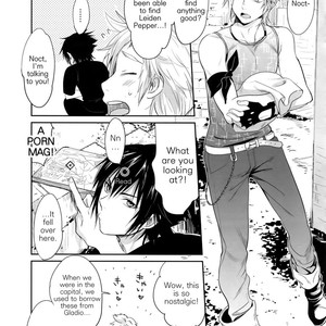 [Inufuro] Nanda, Tada no Erobon ka. | Oh, It’s Just Your Average Porn Mag – Final Fantasy XV dj [Eng] – Gay Manga sex 4