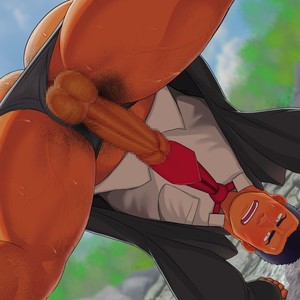 [Mousou Wakusei (Moritake)] Onsen de Iko! – Gay Manga sex 7