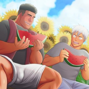 [Mousou Wakusei (Moritake)] Onsen de Iko! – Gay Manga sex 106